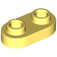 LEGO® los onderdeel Plaat Rond Helder Lichtgeel 35480