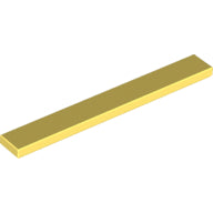 Plaatje in Gallery viewer laden, LEGO® los onderdeel Tegel Algemeen Helder Lichtgeel 4162