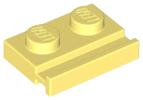 LEGO® los onderdeel Plaat Aangepast Helder Lichtgeel 32028