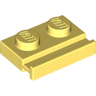 Plaatje in Gallery viewer laden, LEGO® los onderdeel Plaat Aangepast Helder Lichtgeel 32028