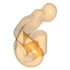 LEGO® los onderdeel Energy Effect Doorzichtig Oranje 27393