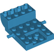 Plaatje in Gallery viewer laden, LEGO® los onderdeel Onderstel Donker Azuurblauw 24055