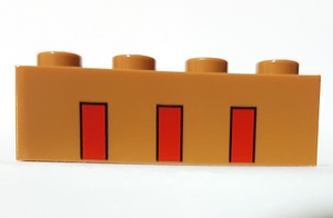 LEGO® los onderdeel Steen met Motief Medium Noga 3010pb290