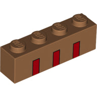 LEGO® los onderdeel Steen met Motief Medium Noga 3010pb290