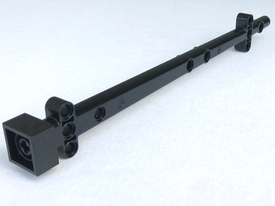 LEGO® los onderdeel Boot in kleur Zwart 48002a