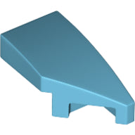Plaatje in Gallery viewer laden, LEGO® los onderdeel Wig in kleur Medium Azuurblauw 29119