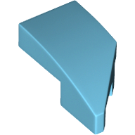 Plaatje in Gallery viewer laden, LEGO® los onderdeel Wig in kleur Medium Azuurblauw 29120