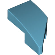 Plaatje in Gallery viewer laden, LEGO® los onderdeel Wig in kleur Medium Azuurblauw 29120