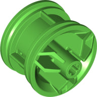 LEGO® los onderdeel Wiel in kleur Fel Groen 66155