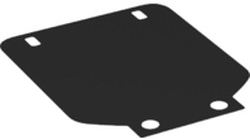 LEGO® los onderdeel Doek in kleur Zwart 67503