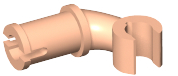 LEGO® los onderdeel Lijf Accessoire Lichte Noga 28660