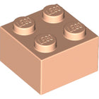 LEGO® los onderdeel Steen in kleur Lichte Noga 3003