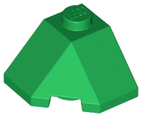LEGO® los onderdeel Wig in kleur Groen 13548