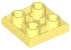 LEGO® los onderdeel Tegel Aangepast Helder Lichtgeel 11203