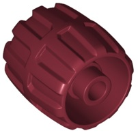 Plaatje in Gallery viewer laden, LEGO® los onderdeel Wiel in kleur Donkerrood 6118