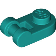 LEGO® los onderdeel Plaat Rond Donker Turkoois 26047