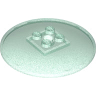 LEGO® onderdeel Schaal Satijn Doorzichtig Lichtblauw 44375b