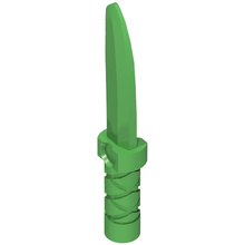 Plaatje in Gallery viewer laden, LEGO® los onderdeel Wapen in kleur Fel Groen 37341b