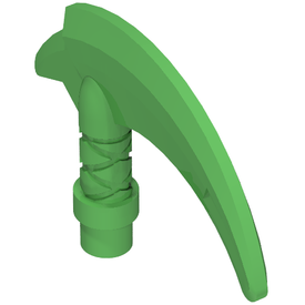 LEGO® los onderdeel Wapen in kleur Fel Groen 37341d