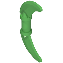Plaatje in Gallery viewer laden, LEGO® los onderdeel Wapen in kleur Fel Groen 37341e