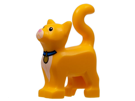 LEGO® los onderdeel Landdier Helder Licht Oranje 13786pb06