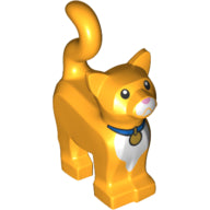 Plaatje in Gallery viewer laden, LEGO® los onderdeel Landdier Helder Licht Oranje 13786pb06