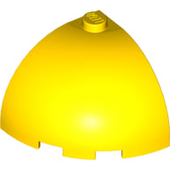 LEGO® los onderdeel Steen Rond in kleur Geel 88293