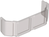 Plaatje in Gallery viewer laden, LEGO® Venster, Ruit en Luik Doorzichtig Zwart 17457