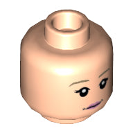 Plaatje in Gallery viewer laden, LEGO® los onderdeel Hoofd in kleur Lichte Noga 3626cpb2629