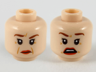 LEGO® los onderdeel Hoofd in kleur Lichte Noga 3626cpb2657