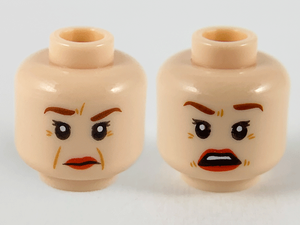 LEGO® los onderdeel Hoofd in kleur Lichte Noga 3626cpb2657