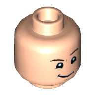 LEGO® los onderdeel Hoofd in kleur Lichte Noga 3626cpb2660