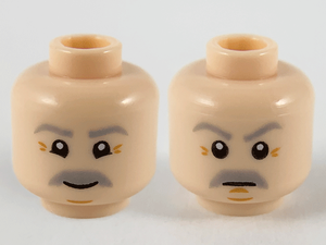 LEGO® los onderdeel Hoofd in kleur Lichte Noga 3626cpb2659