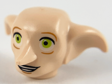 Plaatje in Gallery viewer laden, LEGO® los onderdeel Hoofd Aangepast Lichte Noga 37701pb02