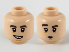 LEGO® los onderdeel Hoofd in kleur Lichte Noga 3626cpb2653