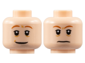 LEGO® los onderdeel Hoofd in kleur Lichte Noga 3626pb2698