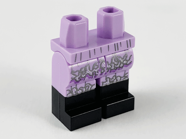 LEGO® los onderdeel Benen met Motief Lavendel 970c00pb1117
