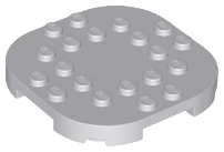 LEGO® Plaat Aangepast Licht Blauwachtig Grijs 66789