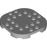 LEGO® Plaat Aangepast Licht Blauwachtig Grijs 66789