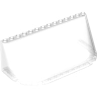 Plaatje in Gallery viewer laden, LEGO® los onderdeel Voorruit in kleur Doorzichtig 67759