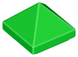 LEGO® los onderdeel Dakpan Algemeen in kleur Fel Groen 22388