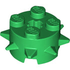 LEGO® los onderdeel Steen Rond in kleur Groen 27266