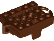 LEGO® los onderdeel Onderstel Roodachtig Bruin 26021