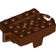 Plaatje in Gallery viewer laden, LEGO® los onderdeel Onderstel Roodachtig Bruin 26021