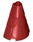 LEGO® los onderdeel Dak in kleur Donkerrood 35563