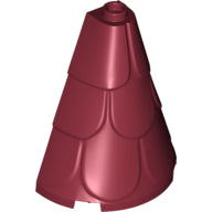 LEGO® los onderdeel Dak in kleur Donkerrood 35563