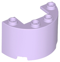 Plaatje in Gallery viewer laden, LEGO® los onderdeel Cilinder in kleur Lavendel 24593