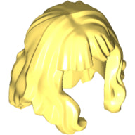 LEGO® los onderdeel Haar in kleur Helder Lichtgeel 37697