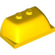 Plaatje in Gallery viewer laden, LEGO® los onderdeel Voorruit in kleur Geel 30841
