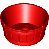 Plaatje in Gallery viewer laden, LEGO® los onderdeel Container in kleur Rood 64951